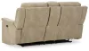 Ashley Furniture 5930218 Ashley Furniture 5930218 Next-Gen Durapella - Power Reclining Loveseat With Console/Headrest - Sand
