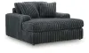 Ashley Furniture 9810515 Ashley Furniture 9810515 Midnight-Madness - Oversized Chaise - Gunmetal