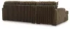 Ashley Furniture 98104S1 Ashley Furniture 98104S1 Midnight-Madness - 2-Piece Sectional Sofa With LAF Corner Chaise - Chocolate