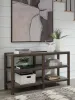 Ashley Furniture T669-4 Kallenny - Sofa Table - Brown / Gray