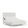Riverside Furniture 25070-25071-25072 Carmella - Queen Upholstered Bed - Pebble Oak