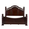 Liberty Furniture 737-BR-KPS Liberty Furniture 737-BR-KPS Messina Estates - King Poster Bed - Dark Brown