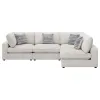 CoasterEssence 551321-SETA Serene - Upholstered 4 Piece Modular Sectional Sofa - Beige