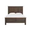Intercon TR-BR-3665Q-DWS-C Intercon TR-BR-3665Q-DWS-C Transitions - Queen Standard Bed - Driftwood / Sable