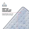 Sealy 53198931/53198931 Sealy 53198931/53198931 Posturepedic Plus - Paterson II Tight Top Ultra Firm Mattress - Split King