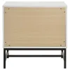 Coaster Fine Furniture 224862 Sonora - 2-Drawer Nightstand Bedside Table - White