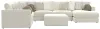 Jackson Furniture Industries 2235/36/31/59/76/12-16 Jackson Furniture Industries 2235/36/31/59/76/12-16 Ritzy - 6 Piece Modular Sectional (RSF Chaise) And 1 Included Cocktail Ottoman - Bone