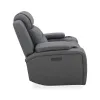 Liberty Furniture 7019BG-12P Chapman - Swivel Glider Recliner P2 - Aline Blue Gray
