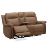 Liberty Furniture 7030TO-23P Liberty Furniture 7030TO-23P Cora - Loveseat With Console P3 & ZG - Aline Toast