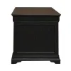 Liberty Furniture 532-HO-JED Meritage - Jr Executive Desk - Aged Charcoal