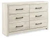 Ashley Furniture B192-31 Cambeck - Six Drawer Dresser - Whitewash
