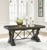 Ashley Furniture D947D5 Maylee - Dining Extension Table - Dark Brown