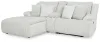 Ashley Furniture 92706S5 Ashley Furniture 92706S5 Top Tier - 3-Piece Reclining Sectional Sofa With Laf Chaise - Alloy