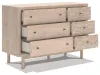 Ashley Furniture PCB1566-221 Arloster - Six Drawer Dresser - Tan