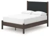 Ashley Furniture PCB2614B10 Ashley Furniture PCB2614B10 Pamytta - Full Upholstered Panel Platform Bed - Brown