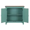 Liberty Furniture 2011-AC3836 Liberty Furniture 2011-AC3836 Kensington - 2 Door Accent Cabinet - Turquoise / Worn Wood Tone