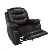 New Classic U7005-13P1-BRN New Classic U7005-13P1-BRN Nikko - Glider Recliner With Power Footrest - Brown