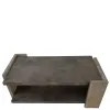Riverside Furniture 64802 Trenton - Rectangular Cocktail Table - Dark Brown