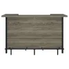 CoasterEssence 182105 Bellemore - Freestanding Home Bar Wine Cabinet - Gray Driftwood