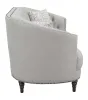 CoasterElevations 505641 Avonlea - Upholstered Sloped Arm Sofa Fabric - Gray