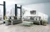 Furniture of America SM1208-LV Leytonstone - Loveseat - Gray