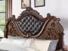 Furniture of America CM7478CH-Q-BED Esparanza - Queen Bed - Brown Cherry