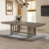 New Classic 40-3412-T Harrisburg - Dining Table Top & Base - Brown