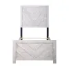 New Classic 00-3314-500 New Classic 00-3314-500 Biscayne - 3/3 Twin Size Complete Bed - Driftwood