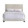 Intercon UB-BR-ZONQEN-FOG-C Intercon UB-BR-ZONQEN-FOG-C Zion - Upholstered Queen Bed - Fog