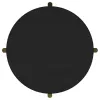 Coaster Fine Furniture 706197 Arini - Round End Side Table With Storage Shelf - Black