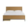 Intercon NP-BR-5464K-NTO-C Intercon NP-BR-5464K-NTO-C Newport - King Bed - Natural Oak