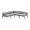 Intercon NS-SF-ARMLSS-BUF-5PC Intercon NS-SF-ARMLSS-BUF-5PC Nash - 5 Piece Outdoor Seating Sectional - Buff
