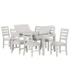 New Classic 40-D4129-D6C Echo - Dining Table And 6 Chairs - Driftwood