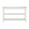 Liberty Furniture 142-OT1030 Backroads - Sofa Table - Weathered White & Parchment Brown