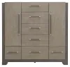 Pulaski Furniture P402125 Anderson Park - Door Chest - Moose Trail / Frontier Brown