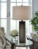 Ashley Furniture L430824 Dingerly - Glass Table Lamp - Brown