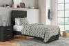 Ashley Furniture B2589B11 Belachime - Twin Panel Bed - Black
