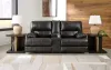 Ashley Furniture U65801/47/18 Mountainous - 2 Pc. - Power Reclining Sofa, Power Loveseat - Eclipse