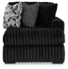 Ashley Furniture 98103S9 Ashley Furniture 98103S9 Midnight-Madness - 3-Piece Sectional With Raf Corner Chaise - Onyx