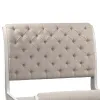 Liberty Furniture 244-BR22HU Liberty Furniture 244-BR22HU Magnolia Manor - King Upholstered Sleigh Headboard - Antique White