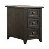 Liberty Furniture 792-OT1021 Mill Creek - Chair Side Table - Peppercorn
