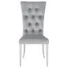 CoasterElevations 111103 Kerwin - Velvet Upholstered Dining Side Chair (Set of 2) - Gray