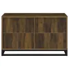 Coaster Fine Furniture 950393 Ryatt - 4 Door Engineered Wood Accent Cabinet - Dark Pine