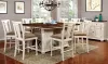 Furniture of America CM3199WC-SV Sabrina - Server - Off-White / Cherry