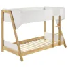 Coaster Fine Furniture 460510 Wyatt - Wood Twin Over Twin Bunk Bed - White And Natural