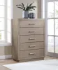 Coaster Fine Furniture 224855 Kenora - 5-Drawer Bedroom Chest - Barley Brown