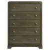 Coaster Fine Furniture 224935 Gran Park - 5-Drawer Bedroom Chest Of Drawers - Dark Cocoa
