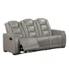 New Classic L3183A-30-LGY New Classic L3183A-30-LGY Breckenridge II - Sofa With Dual Recliner - Light Gray