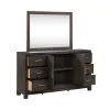 Liberty Furniture 313-BR-DM Modern Edge - Dresser & Mirror - Caffe