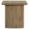 Coaster Fine Furniture 722857 Adina - Square Wood Side End Table - Distressed Light Brown